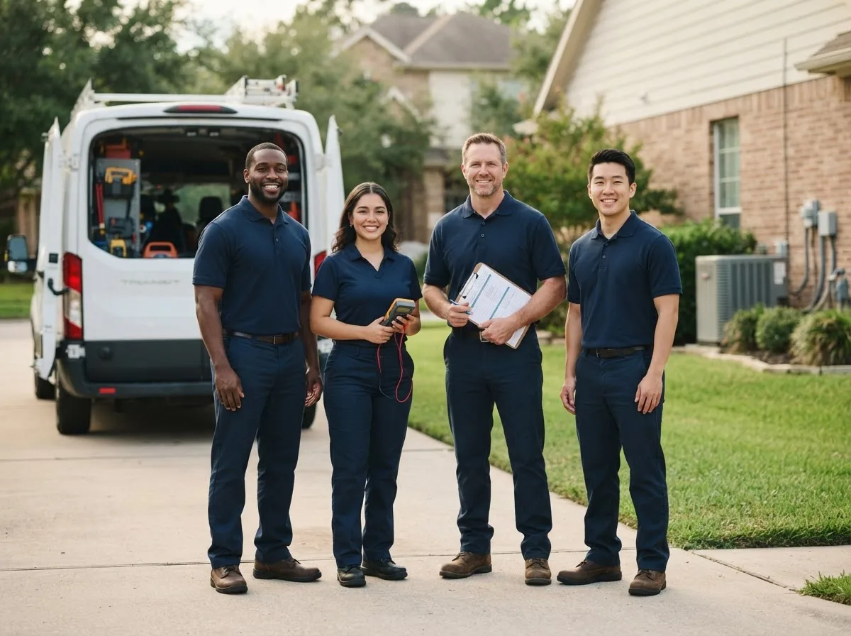 Certified HVAC technician near Goldsmith, TX